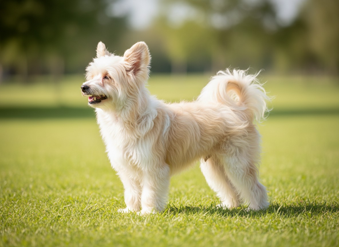 Chinesischer Schopfhund Powderpuff-Schlag