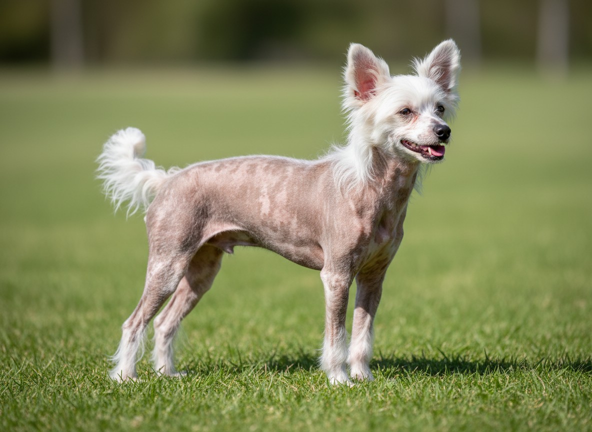 Chinesischer Schopfhund Hairless-Schlag