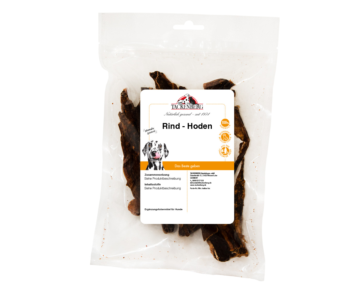 Rinderhoden, getrocknet