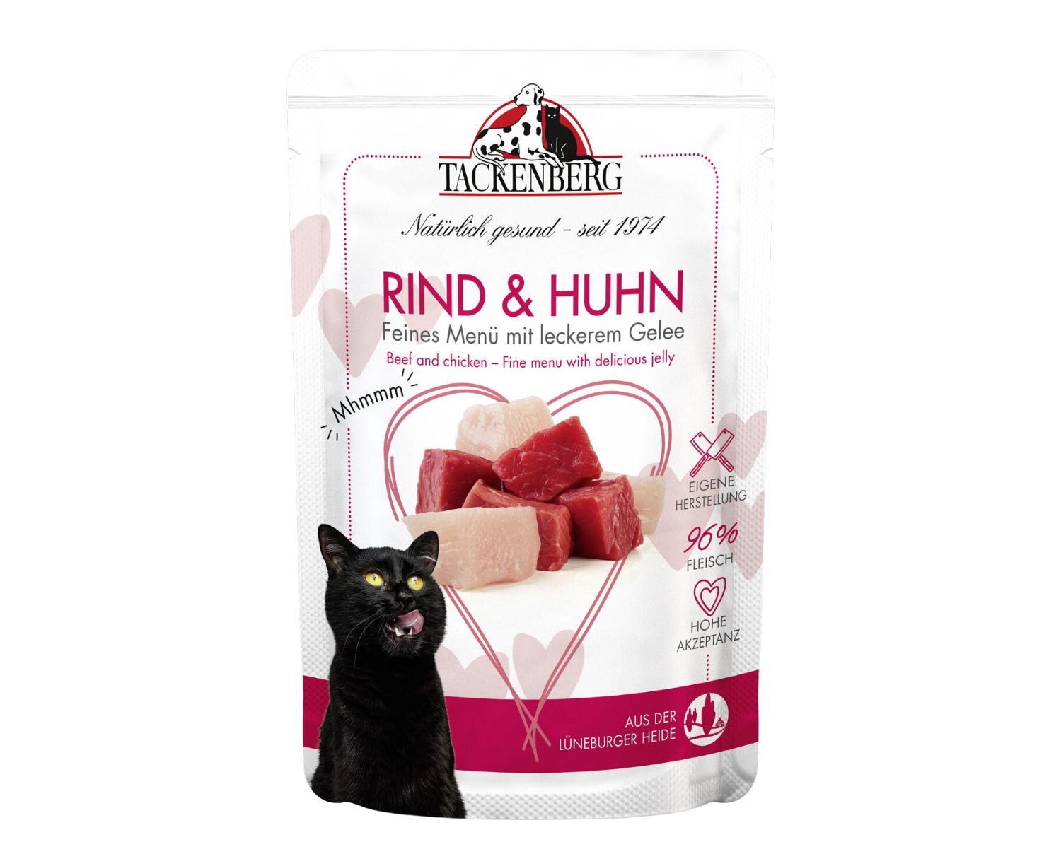 Nassfutter-Pouch Rind & Huhn