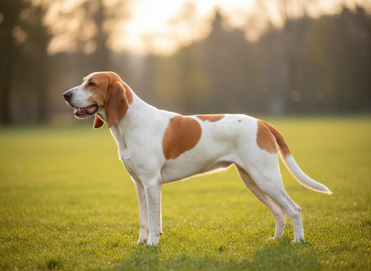 Grand Anglo-Francais Blanc et Orange
