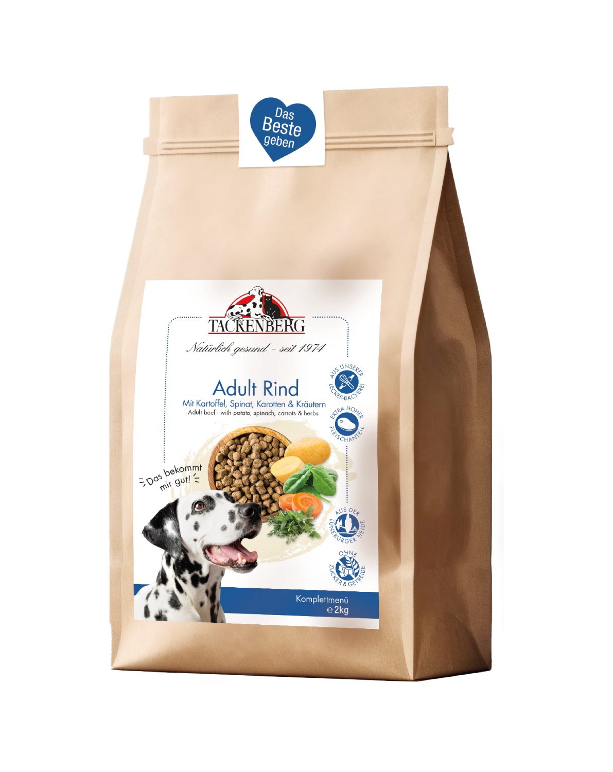 TACKENBERG Adult Trockenfutter gebacken - Rind