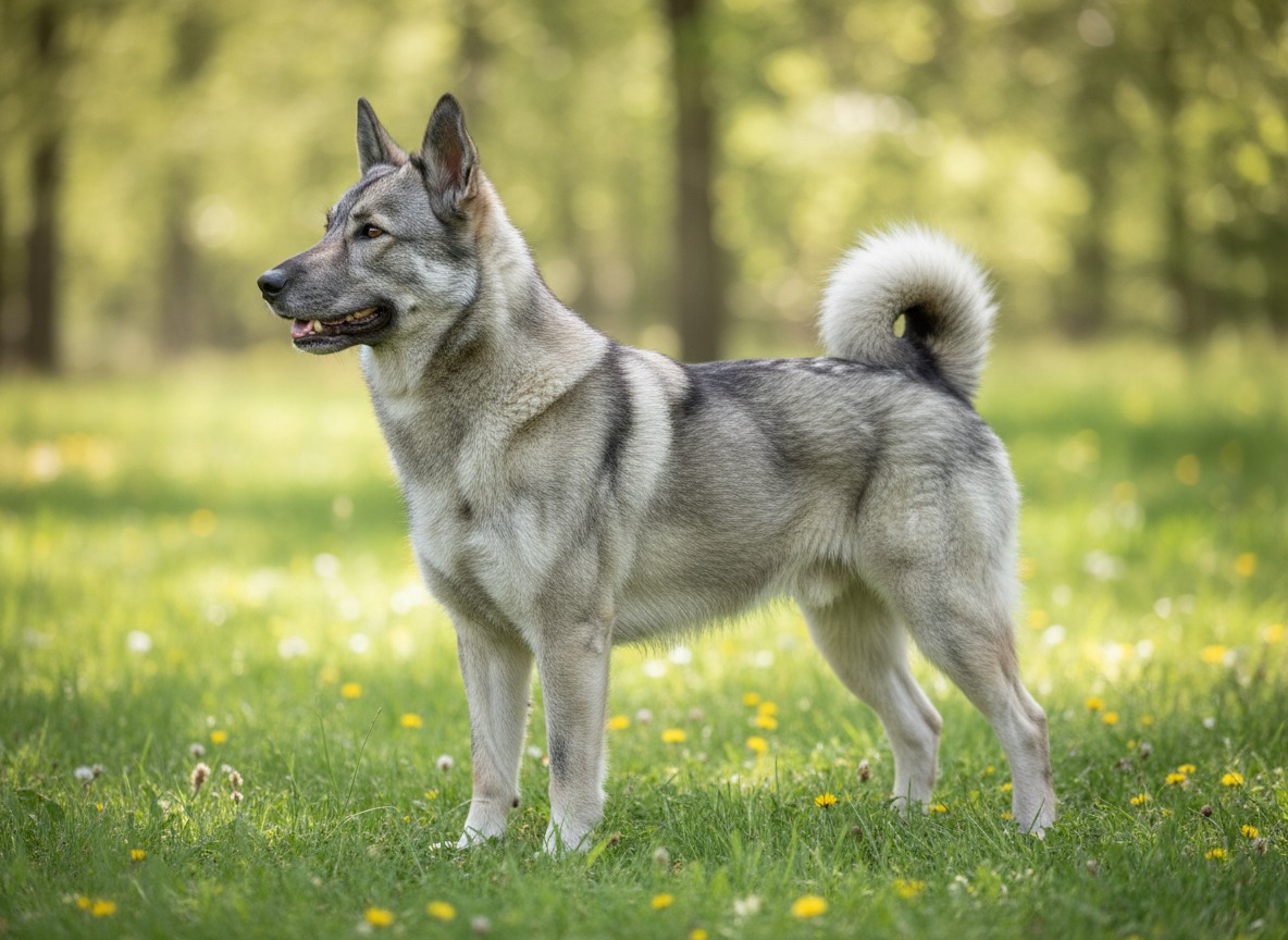 Schwarzer Norwegischer Elchhund