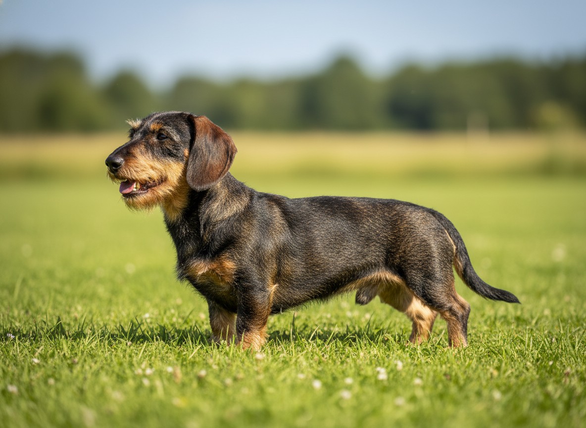 Rauhhaardackel (Zwergdackel)